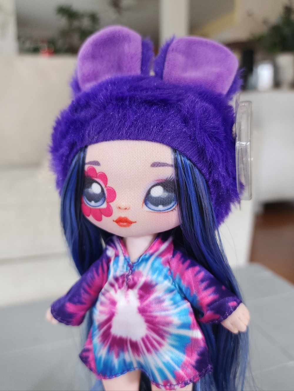 Na!Na!Na! Surprise - Surprise Doll Melanie Mod Purple Bunny Series 4 Cutie - Picture 3 of 6